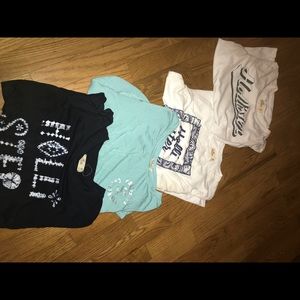 hollister t-shirt bundle